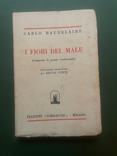 Carlo baudelaire fiori del - carlo, i