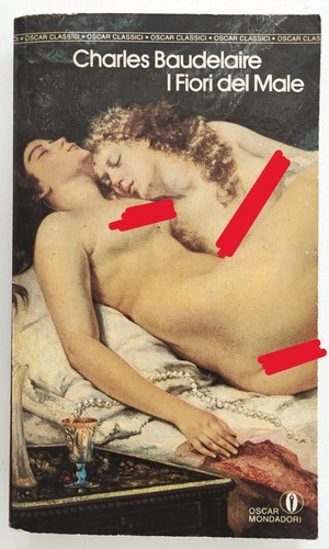 Libro fiori del male - del,