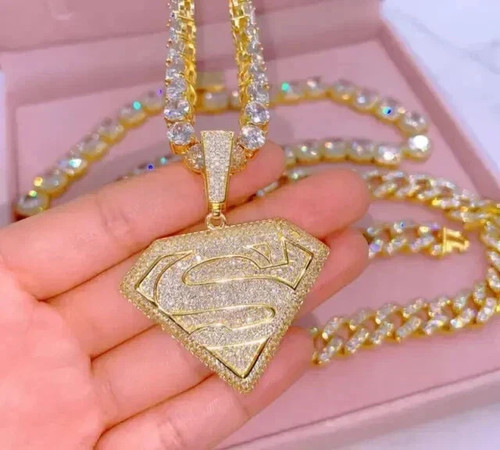 Ciondolo uomo superman - ciondolo,